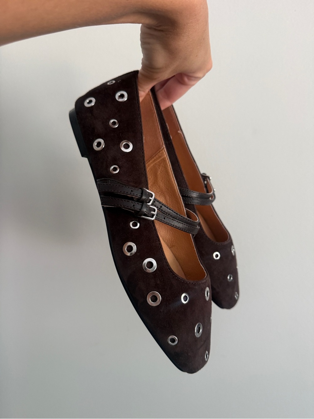 NWT Madewell’ The Greta’ Double-Strap Ballet Flat - Picture 6 of 10